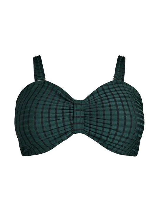 Zdjęcie produktu Góra od bikini Zizzi ciemnozielony