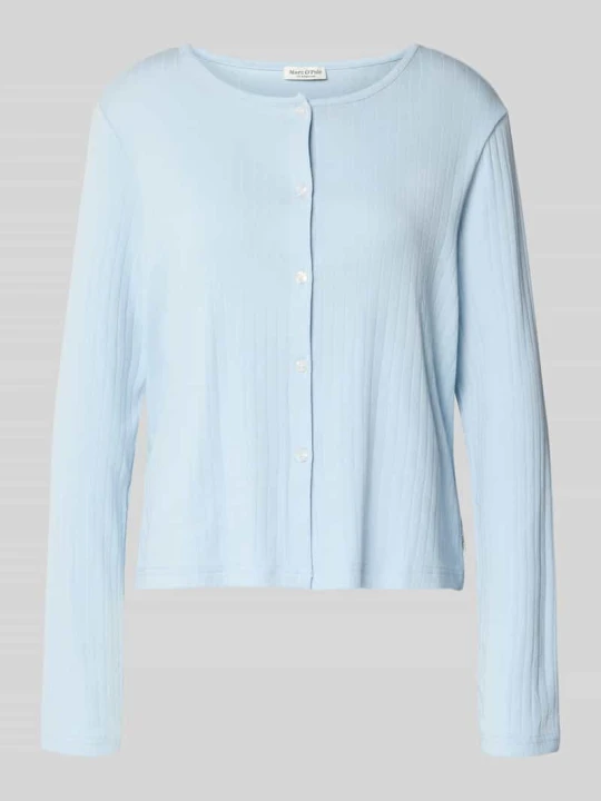 Zdjęcie produktu Góra od piżamy o kroju comfort fit z Mieszanka bawełny Marc O'Polo Jasnoniebieski