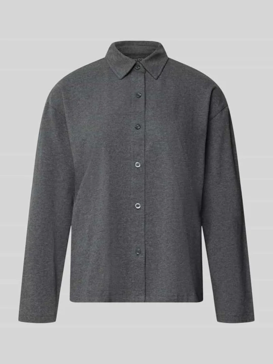 Zdjęcie produktu Góra od piżamy o kroju relaxed fit z mieszanki bawełny Marc O'Polo Ciemnoszary