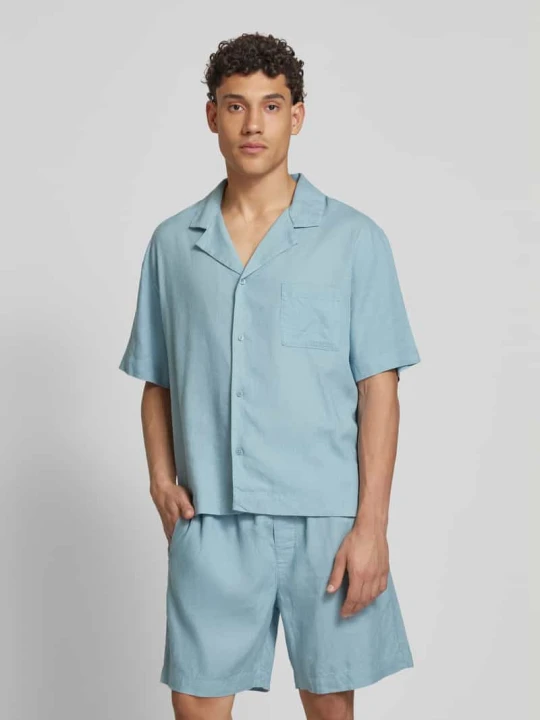Zdjęcie produktu Góra od piżamy z kieszenią na piersi Calvin Klein