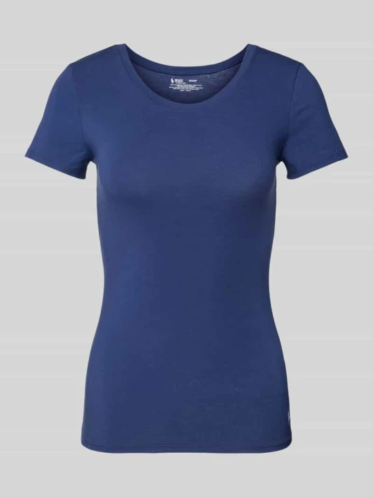 Zdjęcie produktu Góra od piżamy z wyhaftowanym logo Polo Ralph Lauren Ciemnoniebieski
