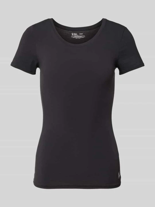 Zdjęcie produktu Góra od piżamy z wyhaftowanym logo Polo Ralph Lauren Jasnoszary melanż