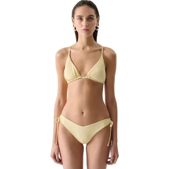 Zdjęcie produktu Góra od stroju kąpielowego, bikini OTHWSS24UBKTF054 Outhorn Żółty