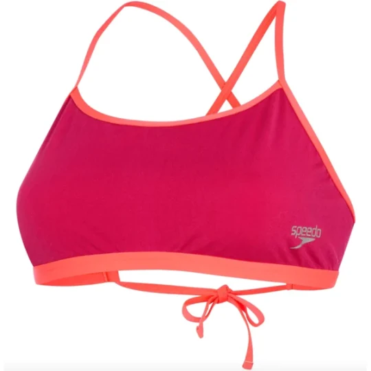Zdjęcie produktu Góra od stroju kąpielowego damskiego Cross-Thru Speedo Różowy