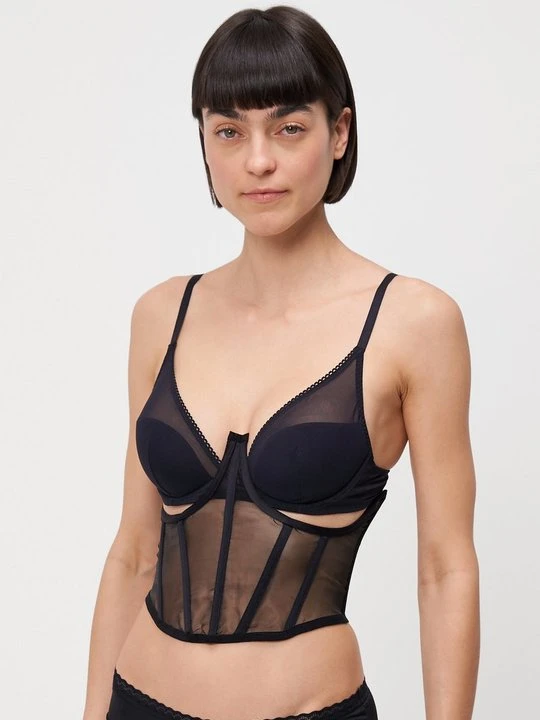 Zdjęcie produktu Gorset Bershka czarny