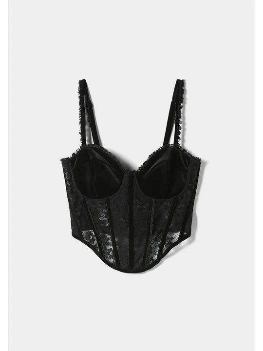Zdjęcie produktu Gorset Bershka czarny