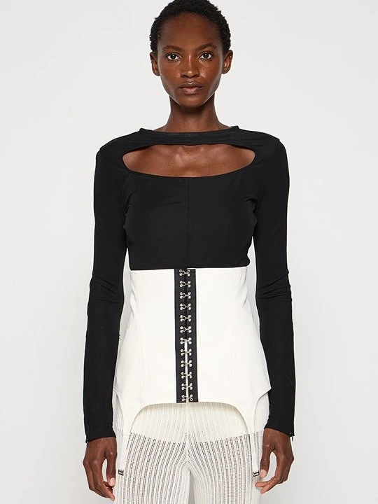Zdjęcie produktu Gorset Patrizia Pepe biały