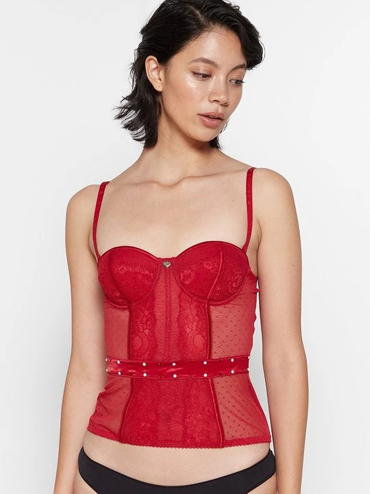 Zdjęcie produktu Gorset TWINSET czerwony