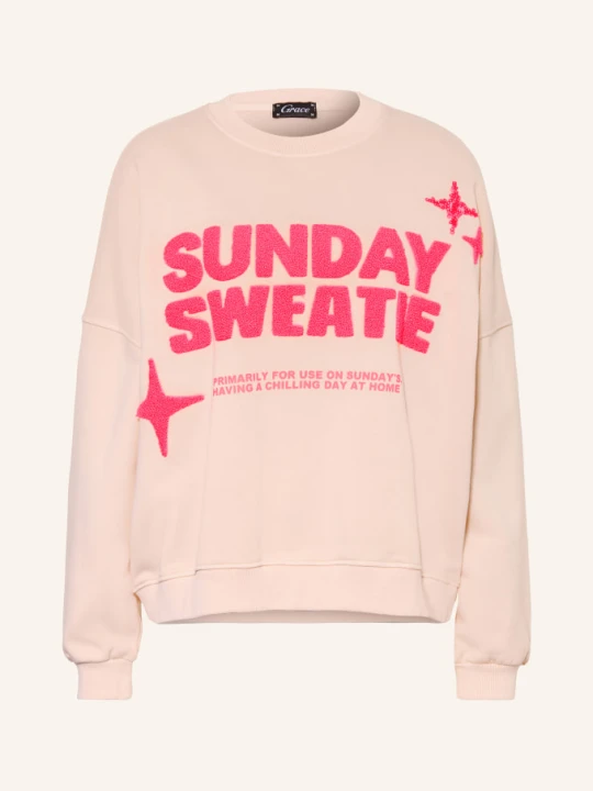 Zdjęcie produktu Grace Bluza Sunday Sweatie weiss biały