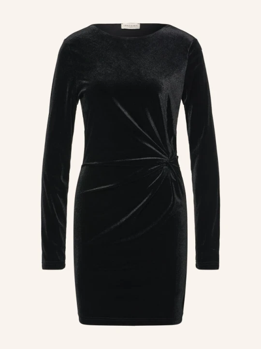 Zdjęcie produktu Grace & Mila Aksamitna Sukienka Beverly schwarz CZARNY