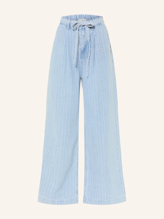 Zdjęcie produktu Grace & Mila Dżinsy Z Szerokimi Nogawkami Pompon blau STRIPED_BLUE