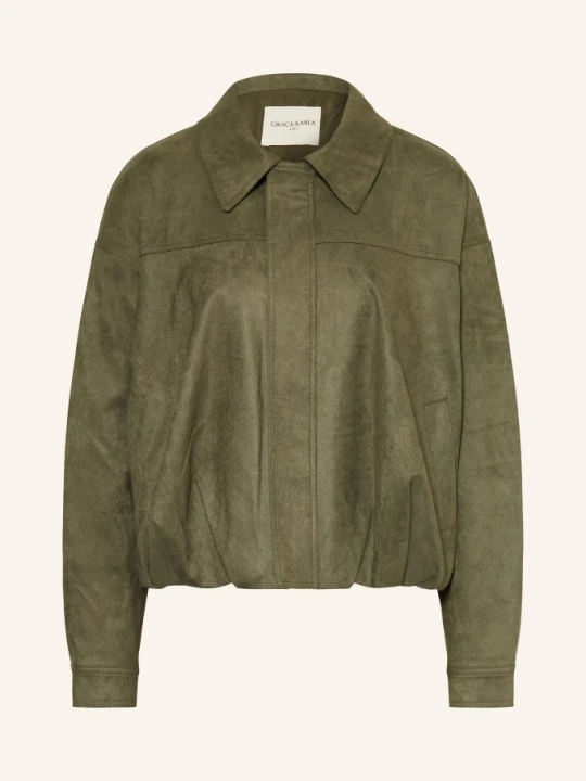 Zdjęcie produktu Grace & Mila Kurtka Verve W Stylu Skórzanym gruen KHAKI