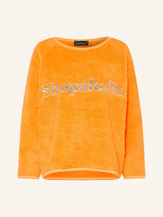 Zdjęcie produktu Grace Sweter Z Cekinami orange