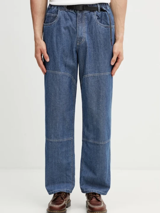 Zdjęcie produktu Gramicci JAPANESE CHAMBRAY DOUBLE KNEE jeansy loose męskie