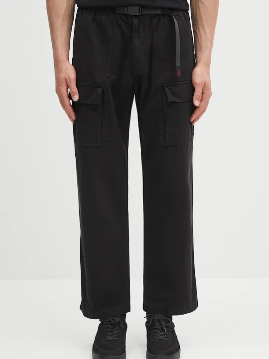 Zdjęcie produktu Gramicci spodnie bawełniane Front Cargo Pant czarny
