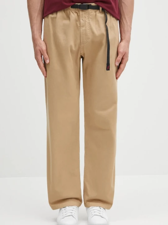 Zdjęcie produktu Gramicci spodnie bawełniane Pant Straight Fit zielony