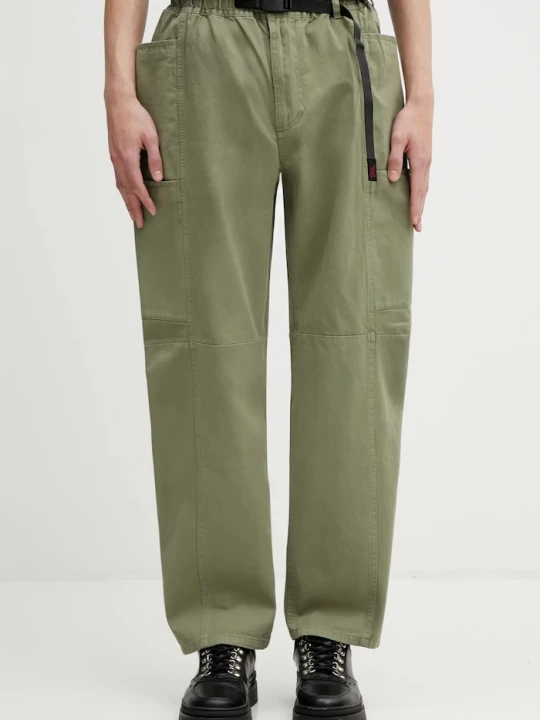 Zdjęcie produktu Gramicci spodnie bawełniane VOYAGER PANT zielony