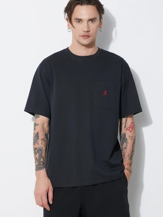 Zdjęcie produktu Gramicci t-shirt bawełniany One Point czarny