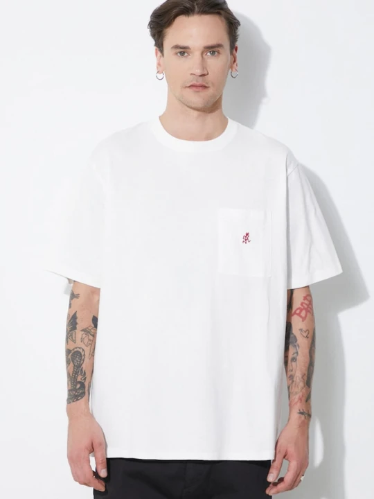 Zdjęcie produktu Gramicci t-shirt bawełniany One Point biały