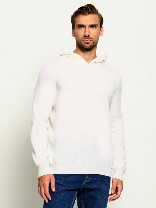 Zdjęcie produktu Gran Sasso Kaszmirowy sweter | Regular Fit biały