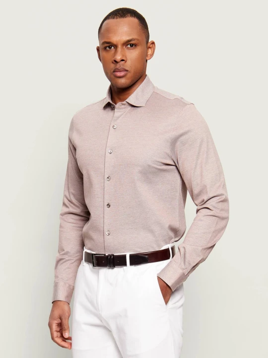 Zdjęcie produktu Gran Sasso Koszula | Slim Fit beżowy