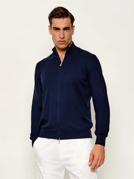 Zdjęcie produktu Gran Sasso Sweter | Regular Fit granatowy