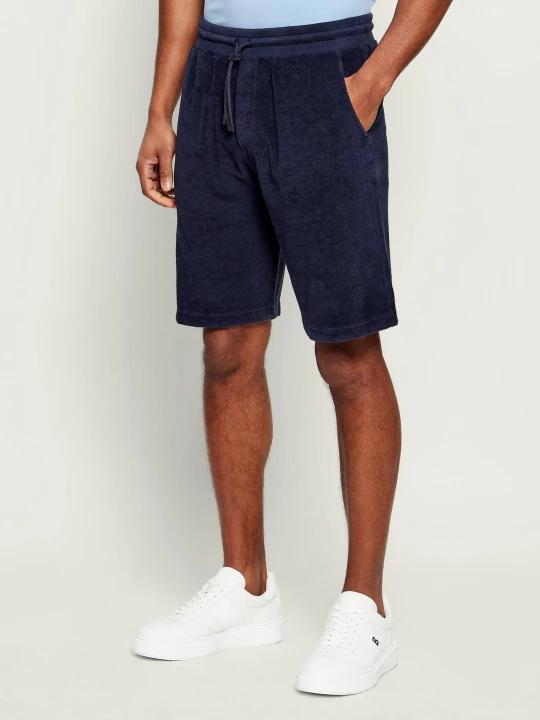 Zdjęcie produktu Gran Sasso Szorty | Comfort fit frotté granatowy