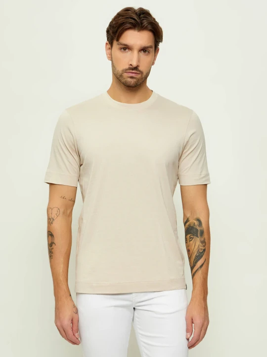 Zdjęcie produktu Gran Sasso T-shirt | Regular Fit beżowy