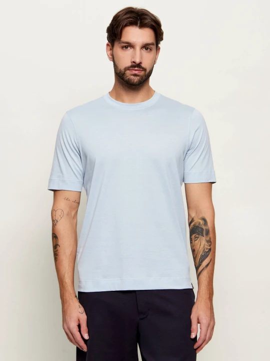 Zdjęcie produktu Gran Sasso T-shirt | Regular Fit błękitny