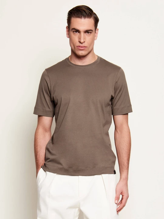 Zdjęcie produktu Gran Sasso T-shirt | Regular Fit brązowy