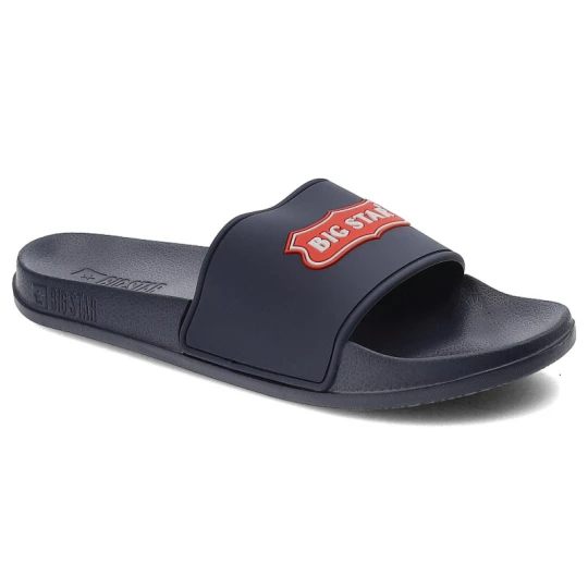 Zdjęcie produktu Granatowe Klapki Basenowe Big Star Unisex
