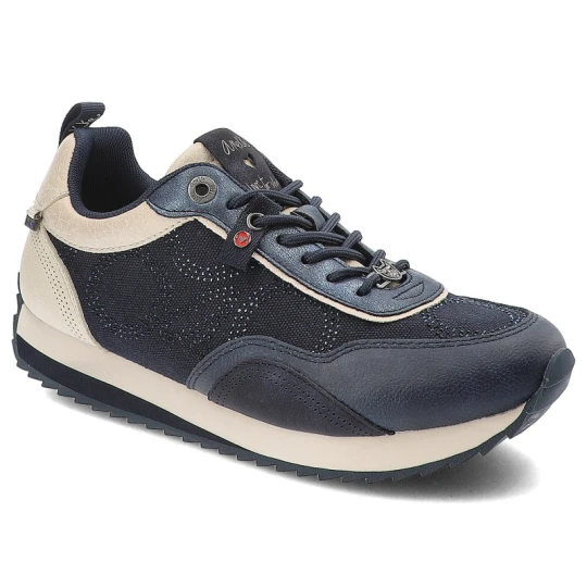 Zdjęcie produktu Granatowe Sneakersy Anekke Stylowe Obuwie Damskie