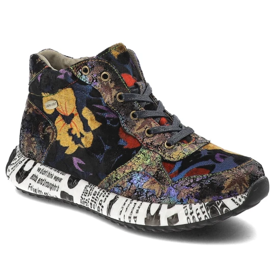 Zdjęcie produktu Granatowe Sneakersy Laura Vita Modne Obuwie Damskie