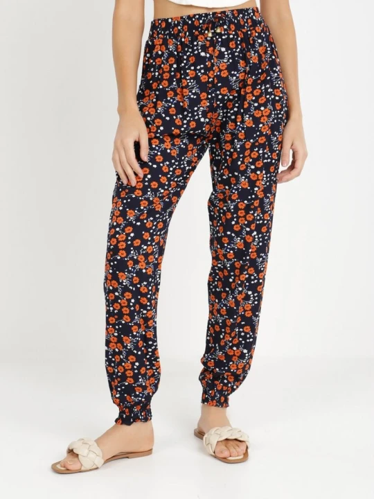 Zdjęcie produktu Granatowe Spodnie Ismousa R&f Fashion
