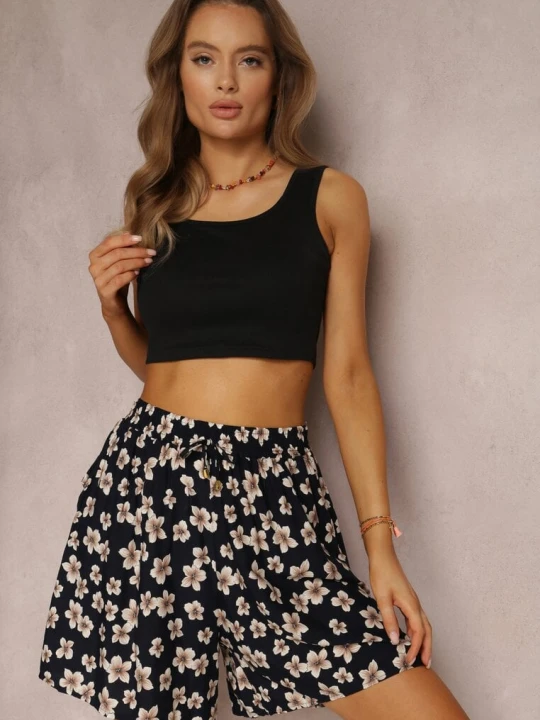 Zdjęcie produktu Granatowe Szorty Dolidze R&f Fashion