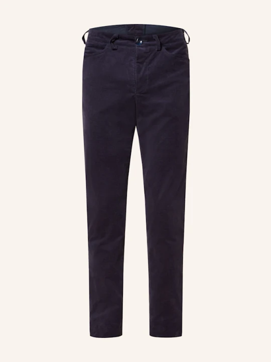 Zdjęcie produktu Grasegger Spodnie Ludowe Turin Slim Fit Z Sztruksu blau NIEBIESKI