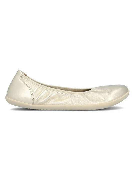 Zdjęcie produktu Groundies Skórzane buty barefoot "3.0" w kolorze złotym rozmiar: 40