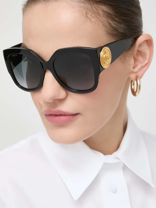 Zdjęcie produktu Gucci okulary przeciwsłoneczne czarny