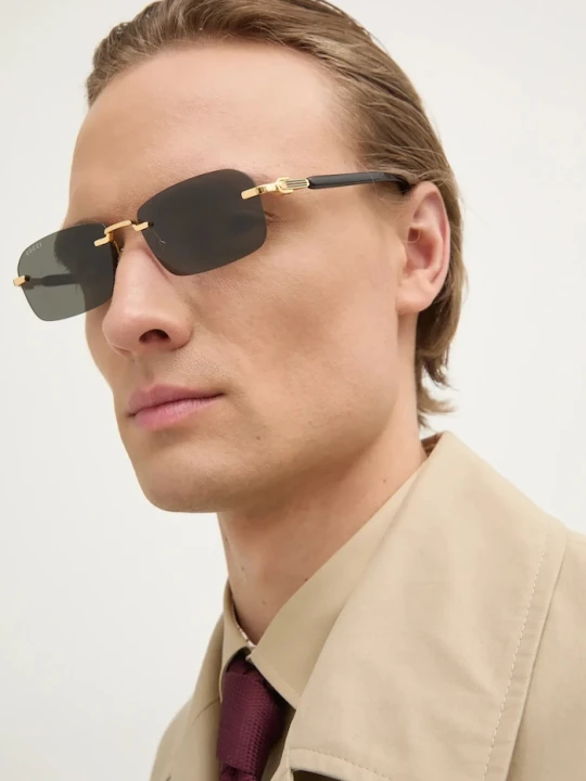 Zdjęcie produktu Gucci okulary przeciwsłoneczne złoty