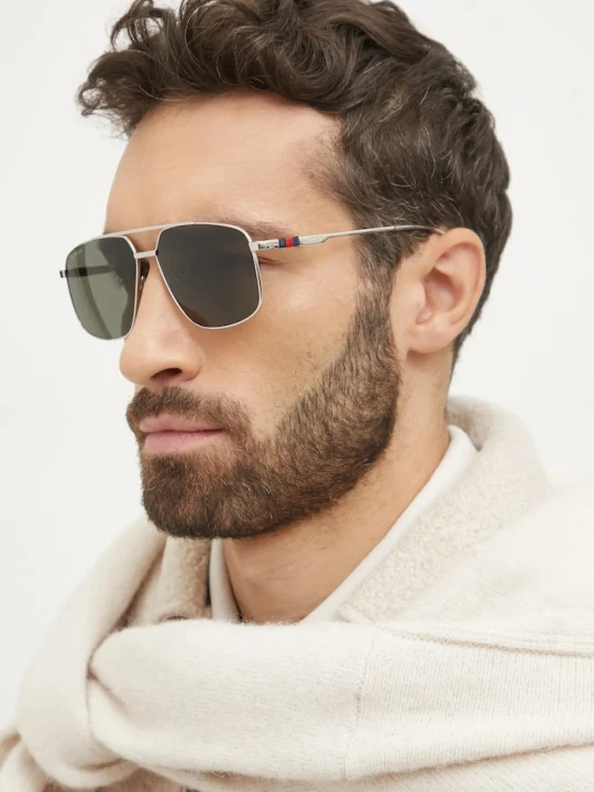 Zdjęcie produktu Gucci okulary przeciwsłoneczne srebrny