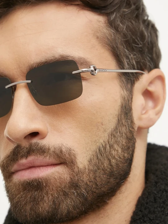 Zdjęcie produktu Gucci okulary przeciwsłoneczne srebrny
