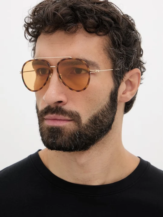 Zdjęcie produktu Gucci okulary przeciwsłoneczne brązowy