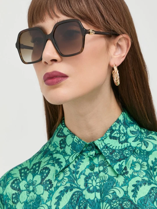 Zdjęcie produktu Gucci okulary przeciwsłoneczne brązowy
