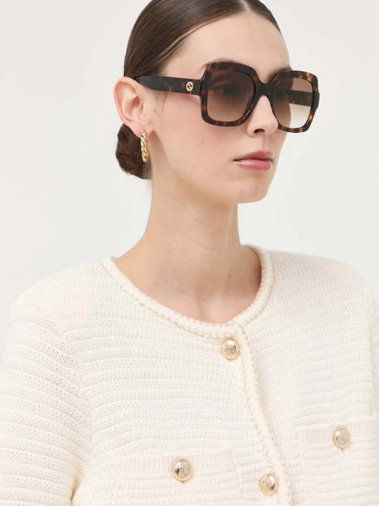 Zdjęcie produktu Gucci okulary przeciwsłoneczne brązowy