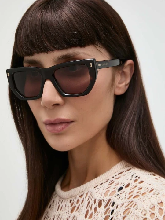 Zdjęcie produktu Gucci okulary przeciwsłoneczne brązowy