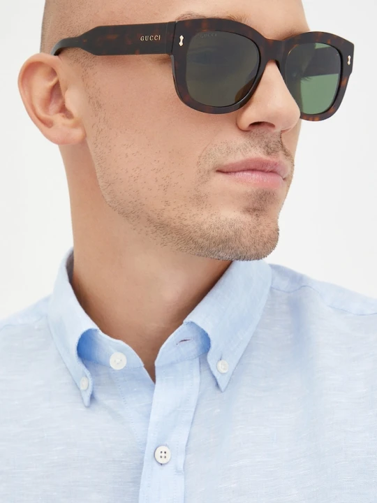 Zdjęcie produktu Gucci okulary przeciwsłoneczne brązowy