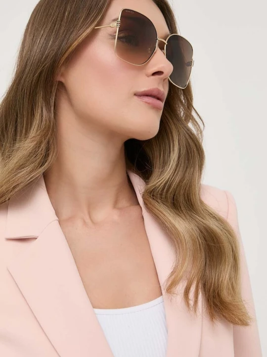Zdjęcie produktu Gucci okulary przeciwsłoneczne złoty