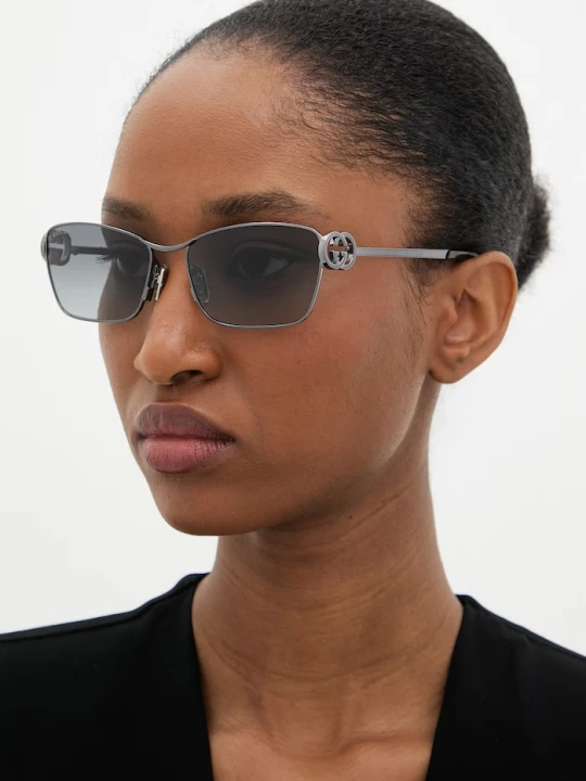 Zdjęcie produktu Gucci okulary przeciwsłoneczne damskie szary