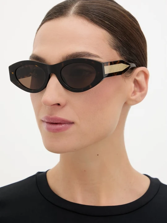 Zdjęcie produktu Gucci okulary przeciwsłoneczne damskie brązowy