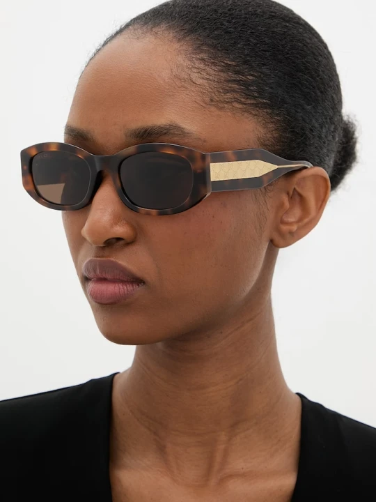 Zdjęcie produktu Gucci okulary przeciwsłoneczne damskie brązowy